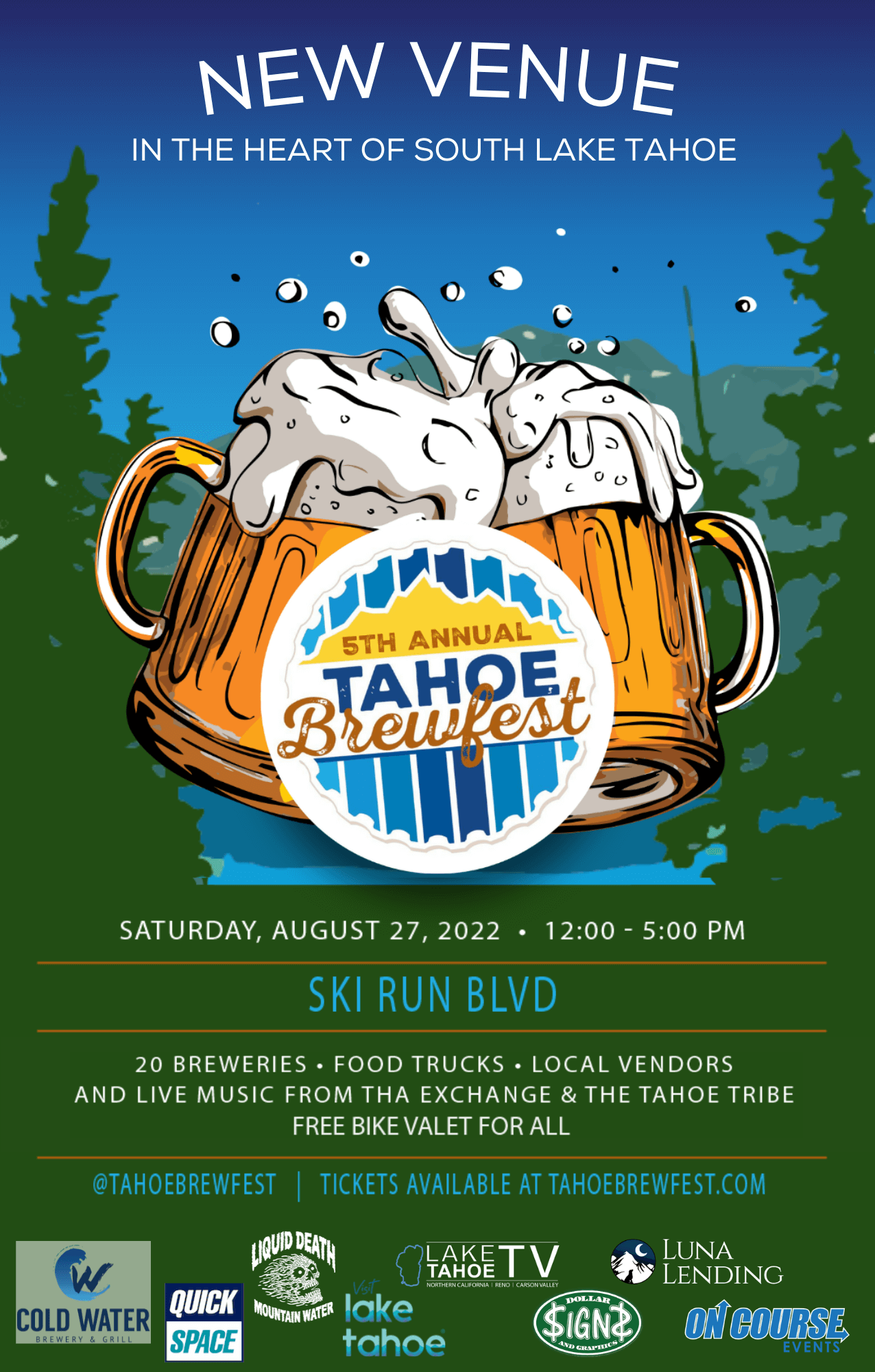 Tahoe Brewfest 2022 Brews, Bites & South Lake Vibes Lake Tahoe