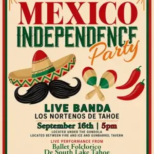 Mexican Independence Party at the Heavenly Village Lake Tahoe