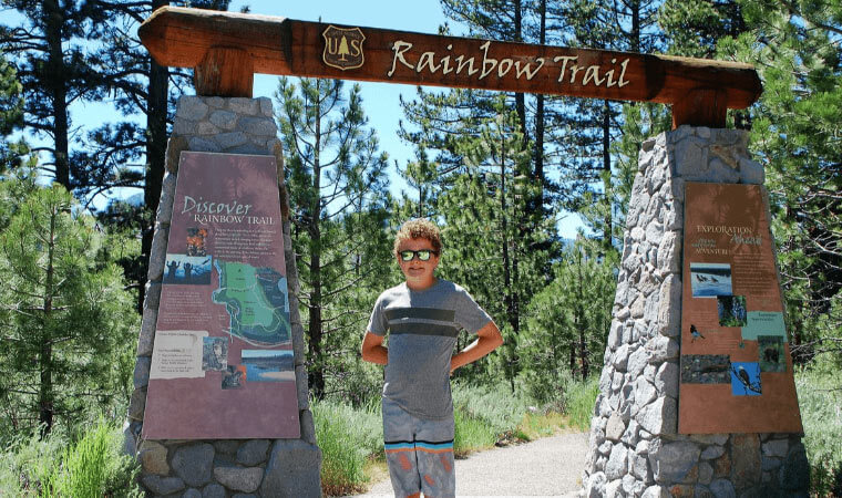 Rainbow Trail at Taylor Creek