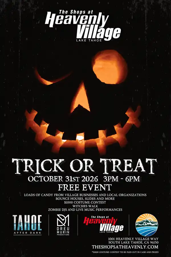 Halloween Celebration Heavenly Village Lake Tahoe 2026