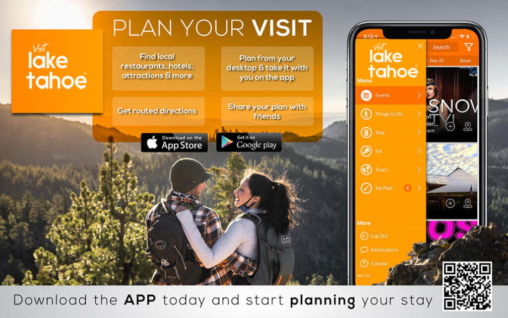 Visit Lake Tahoe Trip Planning App Fall