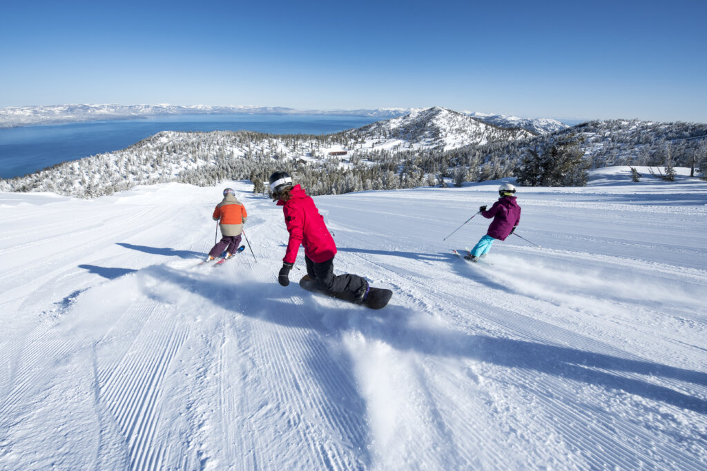 Skiing at Heavenly Mountain Resort