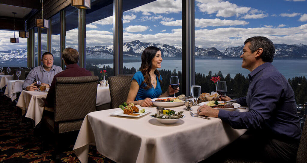 Friday's Station Harrah's Lake Tahoe Lakeview fine dining