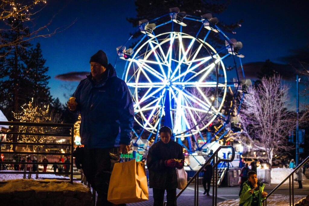 Ferris Wheel Heavenly Holidays Lake Tahoe