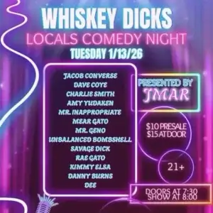 Whiskey Dick's Comedy Night Tahoe