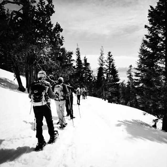 Echo Lake Snowshoe Trek