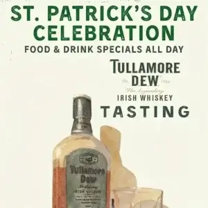 Saint Patrick's Day Irish Whiskey Tasting at Riva Grill on the Lake