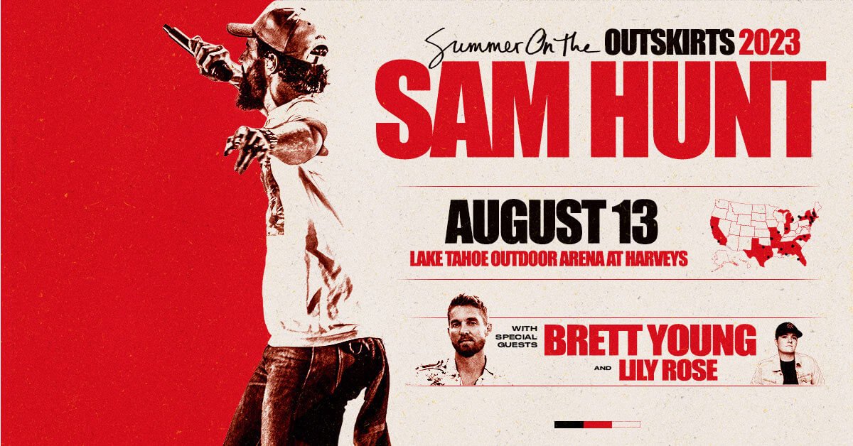 Sam Hunt Lake Tahoe Outdoor Arena at Harveys