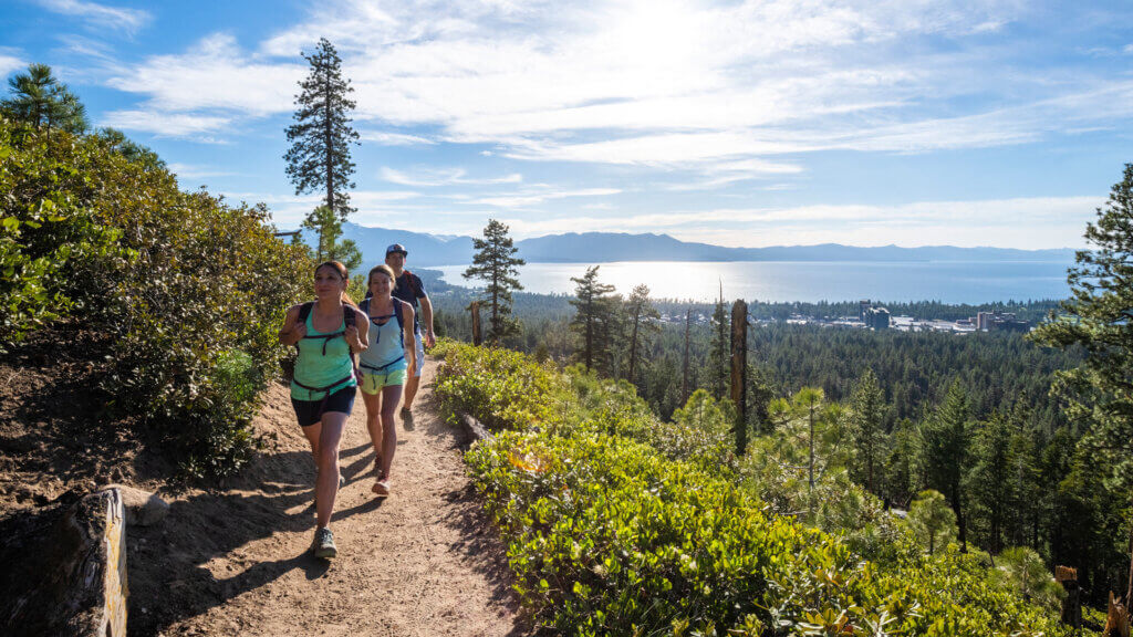Hiking Van Sickle Bi-State Park Lake Tahoe