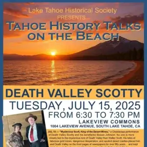 History Talks on the Beach Lake Tahoe