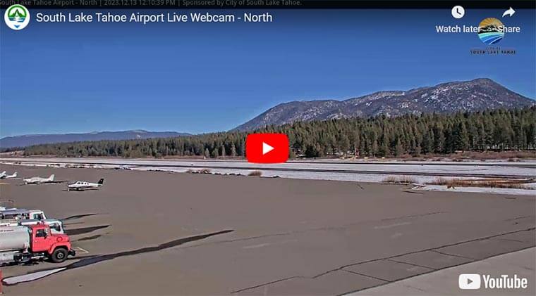 South Lake Tahoe Airport Webcam