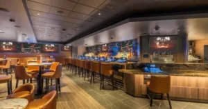 Rush Lounge inside Golden Nugget Lake Tahoe