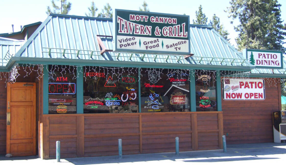 Mott Canyon Tavern & Grill Lake Tahoe