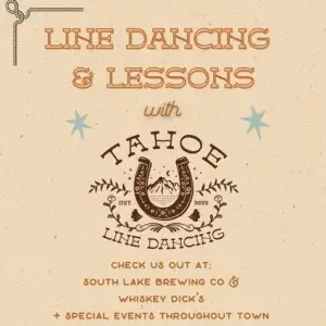 Tahoe Line Dancing South Lake Brewing Co and Whiskey Dicks