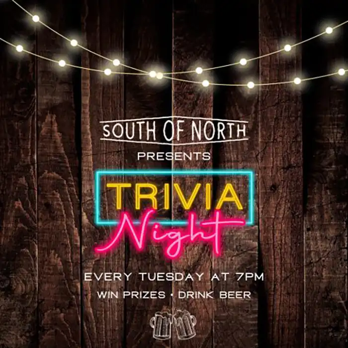 Trivia Tuesdays at South of North Brewing Co.