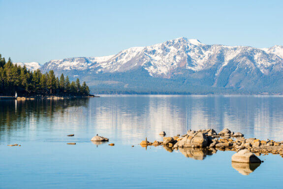 Lake Tahoe View of Mt Tallac