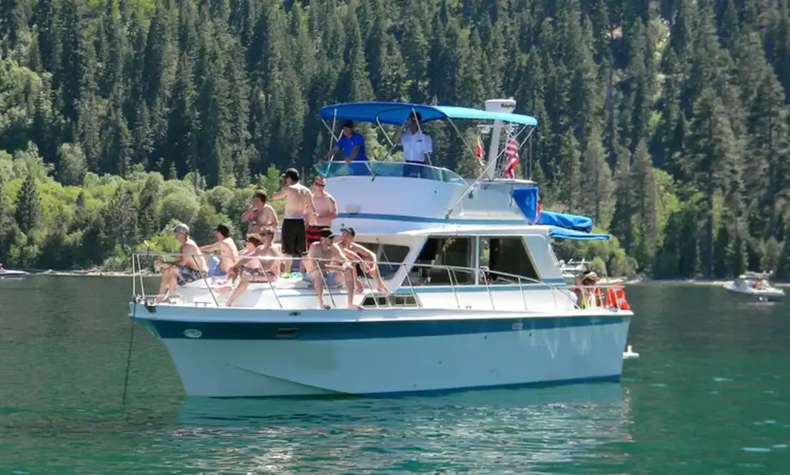 Blue Warrior Lake Tahoe Yacht