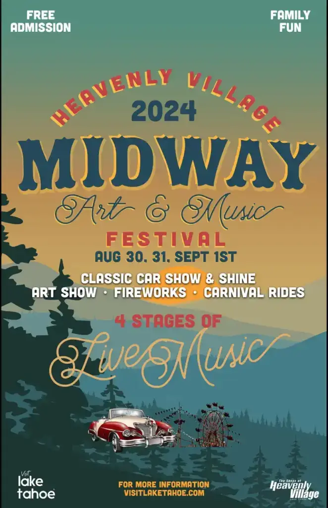 Heavenly Village Midway Art and Music Festival - Labor Day Weekend 2024