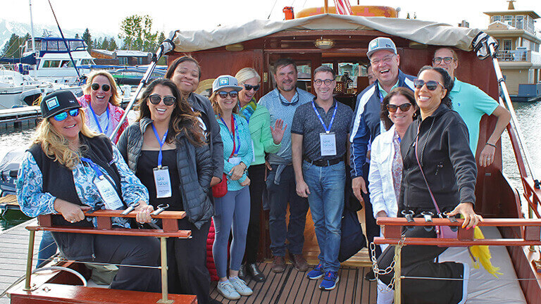 group on boat lake tahoe