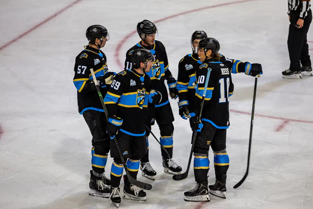 Tahoe Knight Monsters Hockey Games at the Tahoe Blue Event Center