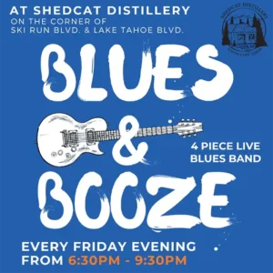 Blues & Booze at the Shedcat Distillery
