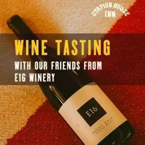 Complimentary E16 Wine Tasting Station House Inn Lake Tahoe