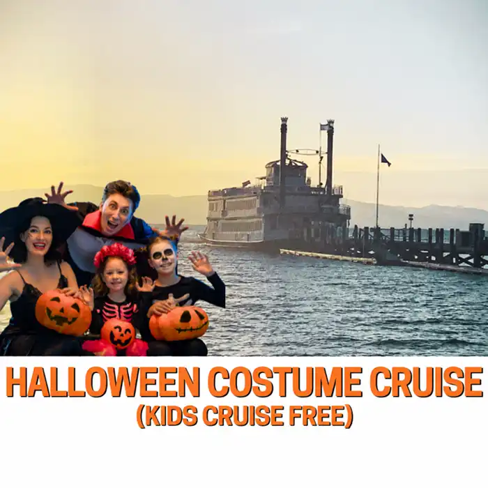 Halloween Costume Cruise MS Dixie II Zephyr Cove Lake Tahoe Kids Cruise Free