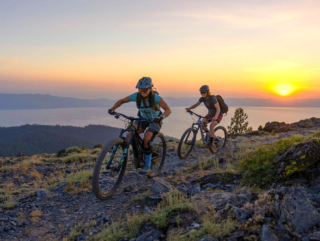 scenic biking trails in south lake tahoe