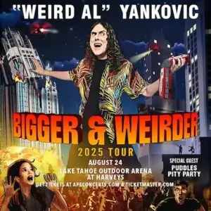 Weird Al Yankovic Lake Tahoe Outdoor Arena at Harveys