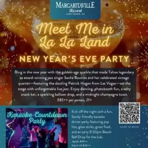Meet Me in La La Land: New Year’s Eve at Margaritaville Resort Lake Tahoe