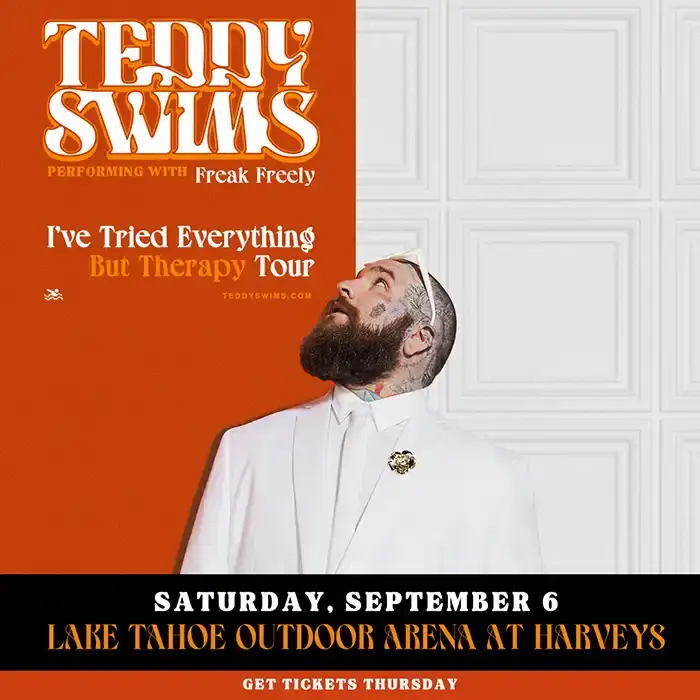 Teddy Swims Lake Tahoe Outdoor Arena at Harveys