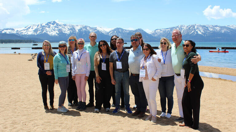 Tahoe Group on the Beach