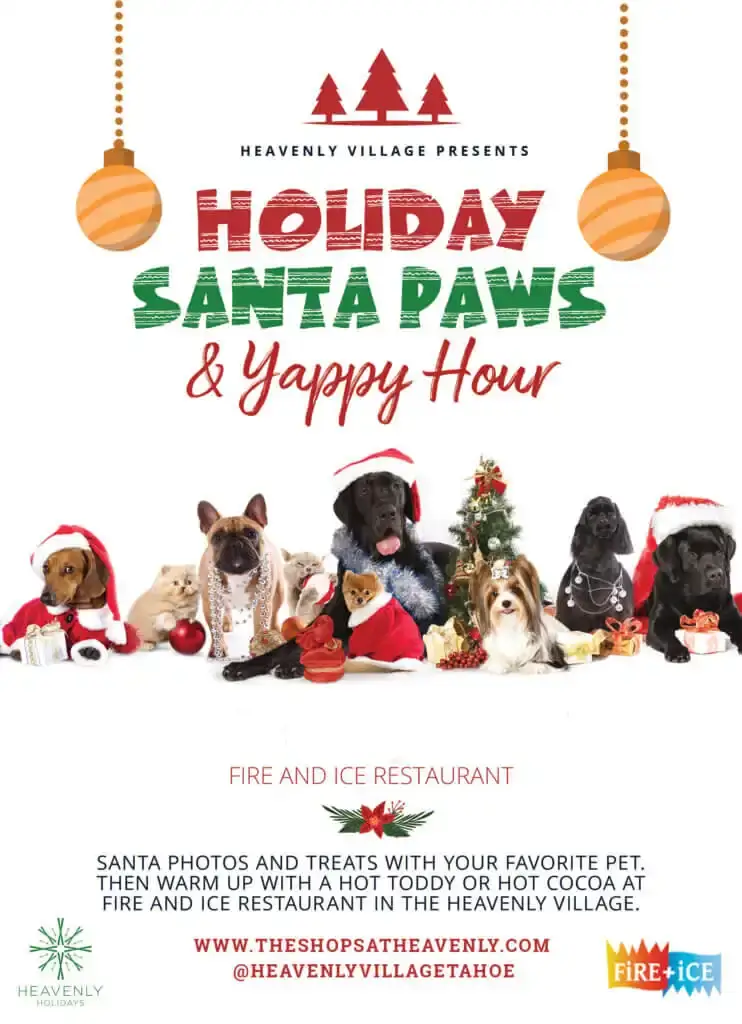 Santa Paws and Yappy Hour Heavenly Village