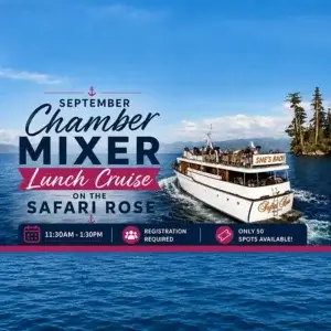 September Chamber Mixer - Lunch Cruise on the Safari Rose