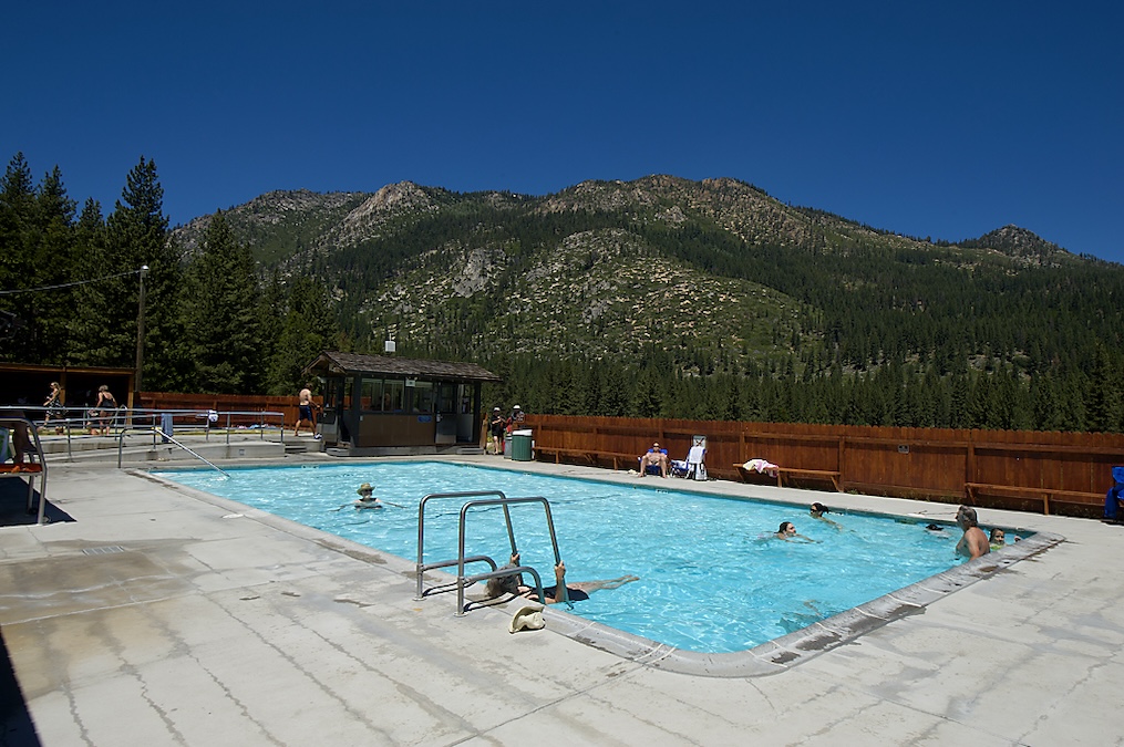 Grover Hot Springs also has camping available.