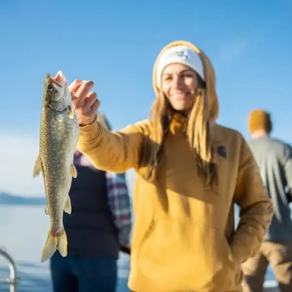 Fishing in Lake Tahoe