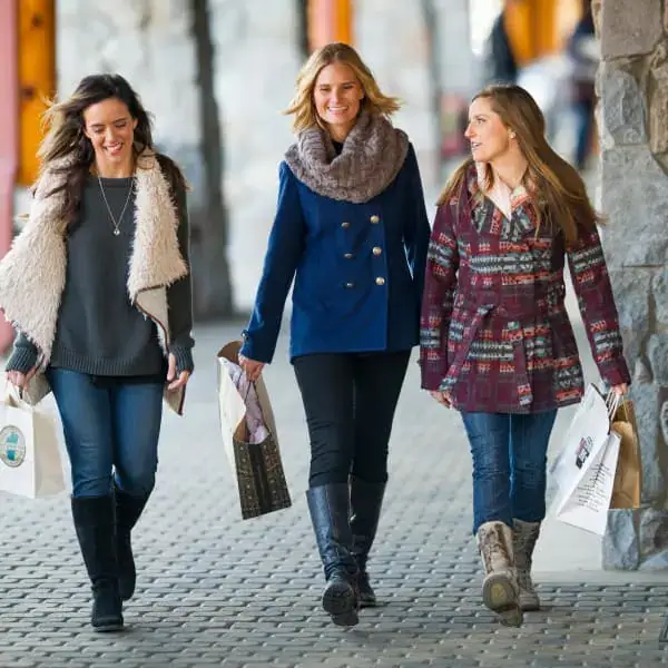 Women Shopping in Lake Tahoe