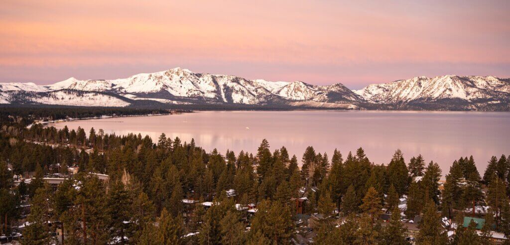 Sunset at Lake Tahoe