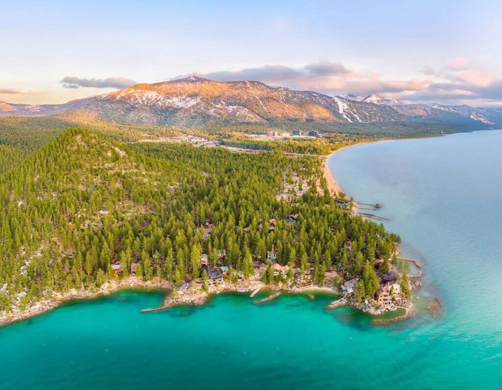 view of lake tahoe water