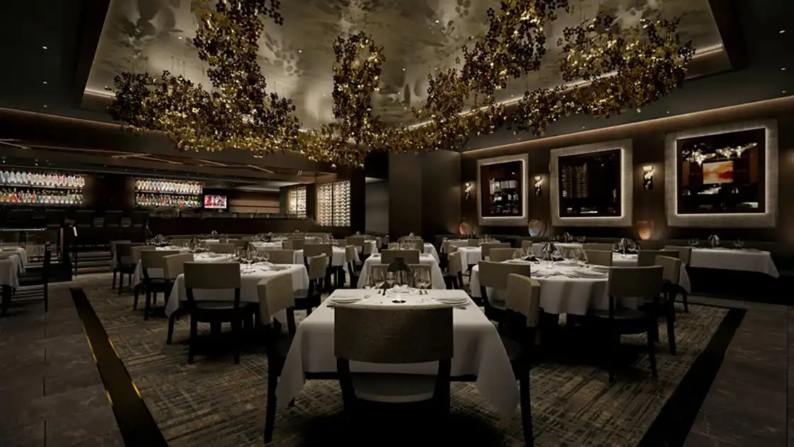 Mastro's Steak House inside the Golden Nugget Lake Tahoe
