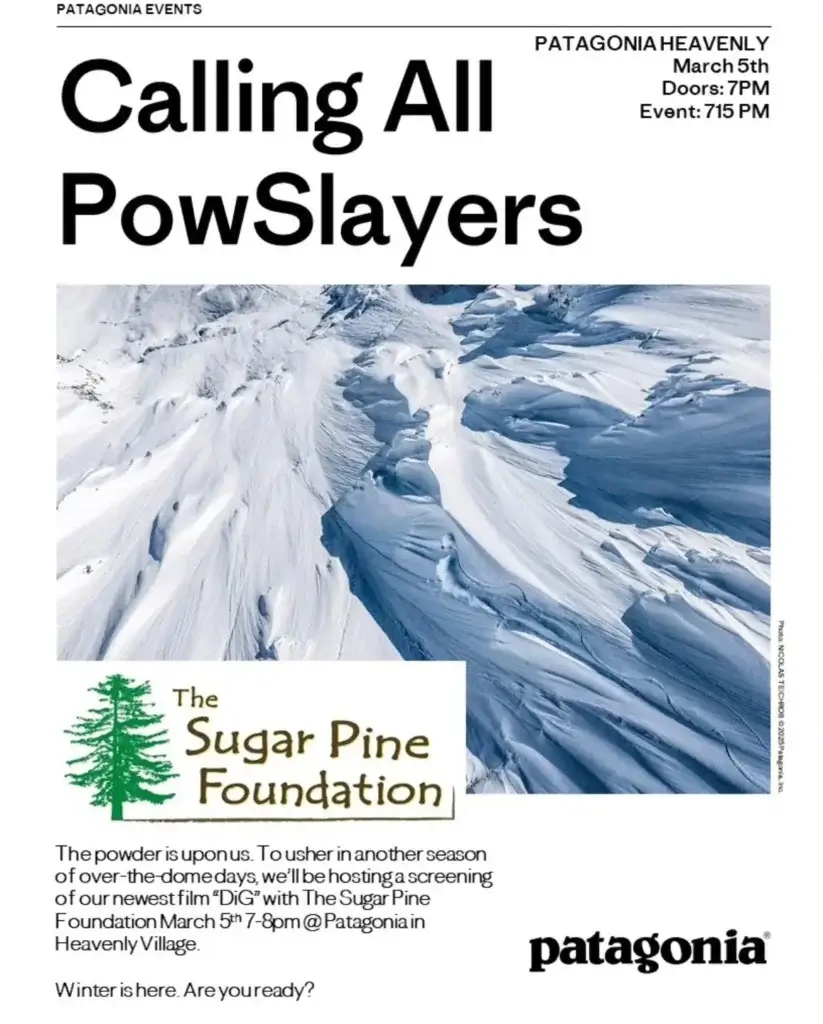 Patagonia Movie Night in the Heavenly Village Lake Tahoe