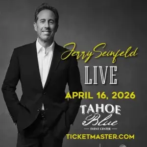 Comedian Jerry Seinfeld at the Tahoe Blue Event Center