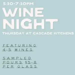 Wine Night Cascade Kitchens Tahoe
