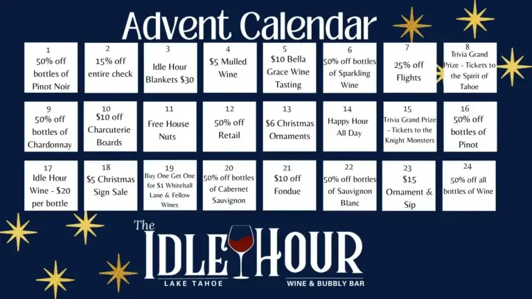 The Idle Hour Wine & Bubbly Bar + Events