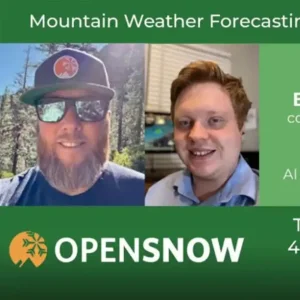 Operation Sierra Storm Speaker Series: Mountain Weather Forecasting with Bryan Allegretto & Andrew Brady
