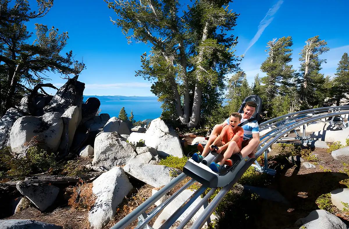 Ridge Rider Mountain Coaster Heavenly Mountain Resort Lake Tahoe