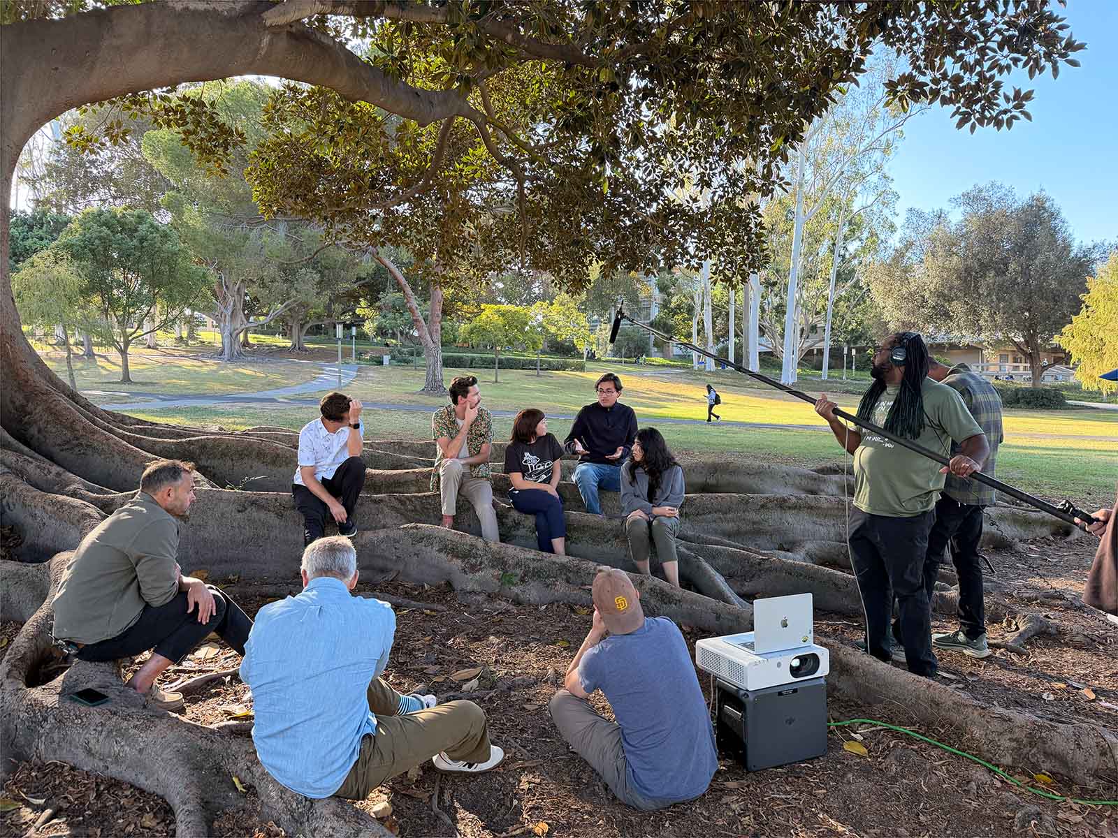 group discussion for lake tahoe docuseries
