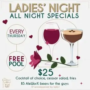 Ladies Night at the Cocktail Corner Lake Tahoe