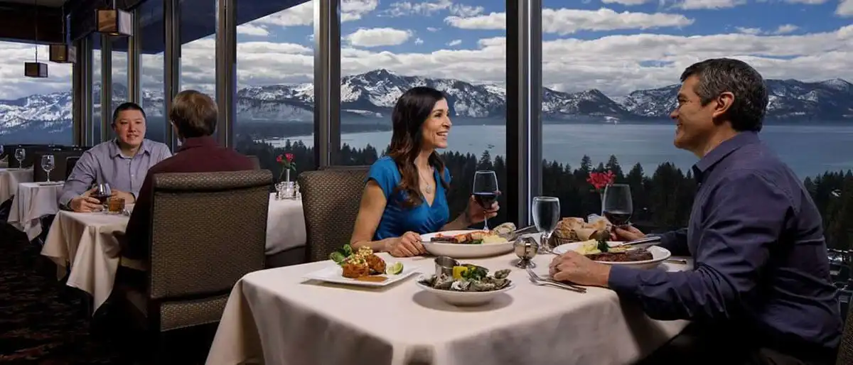 Friday's Station Steak & Seafood Grill inside Harrah's Lake Tahoe