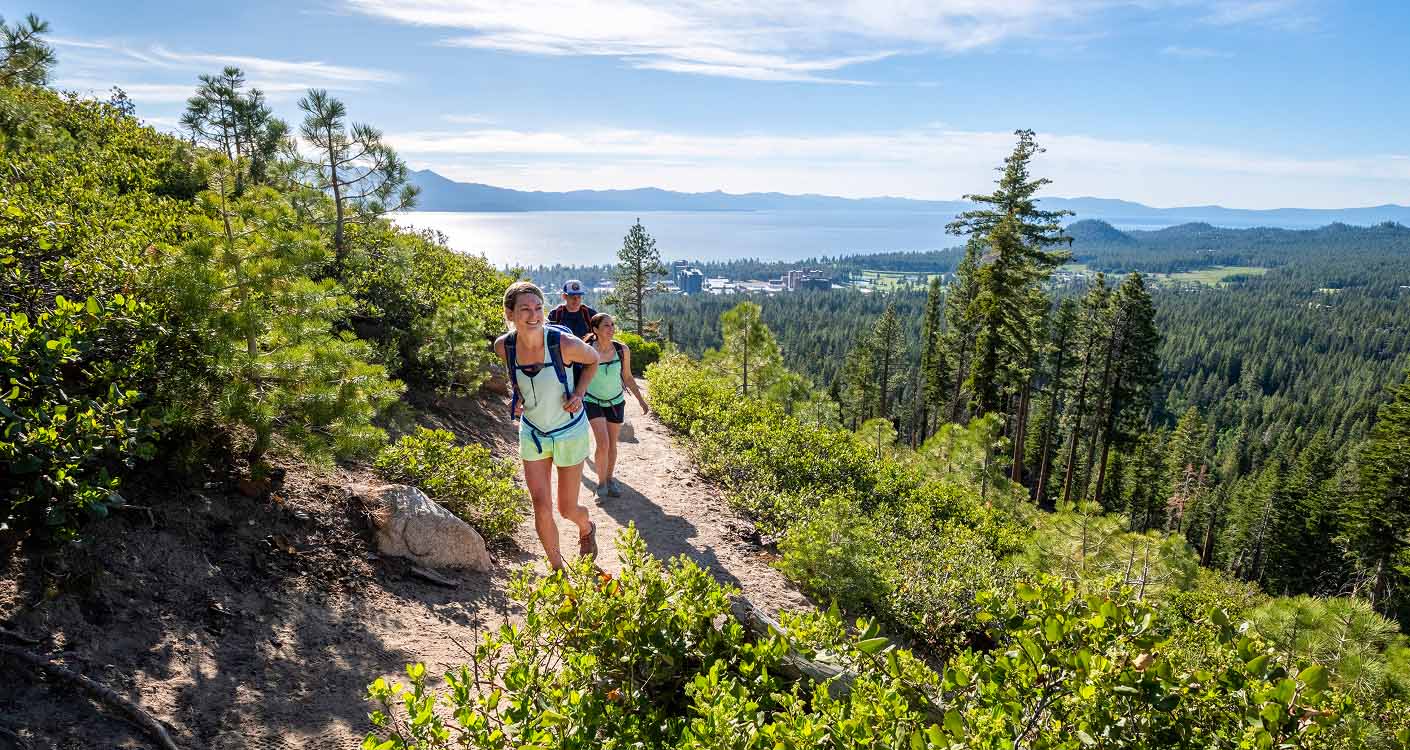group hiking in south lake tahoe
